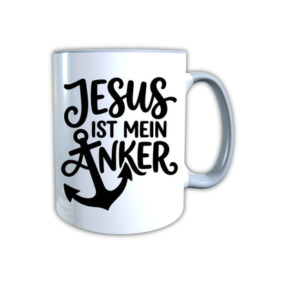 Keramik Tasse Jesus ist mein Anker – Christliche Accessoires | Geschenkidee für Christen Kommunion_0012TG