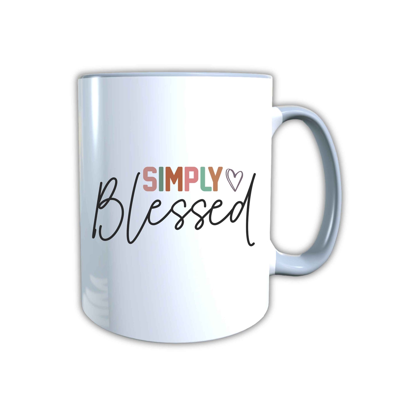 Keramik Tasse Jesus Blessed Gesegnet – Christliche Accessoires | Geschenkidee für Christen Kommunion_0018TG