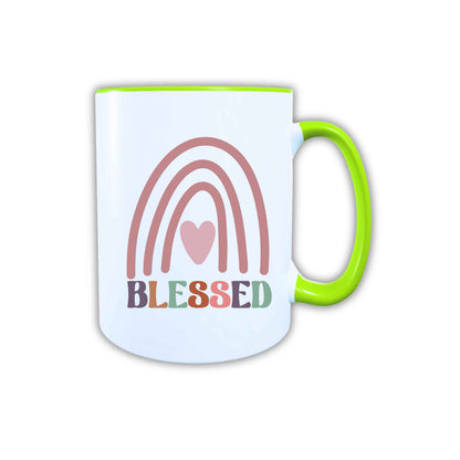 Keramik Tasse Jesus Blessed Gesegnet – Christliche Accessoires | Geschenkidee für Christen Kommunion_0017TG