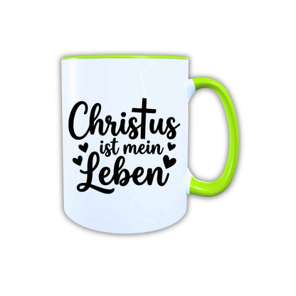 Keramik Tasse Jesus ist mein Leben – Christliche Accessoires | Geschenkidee für Christen Kommunion_0014TG