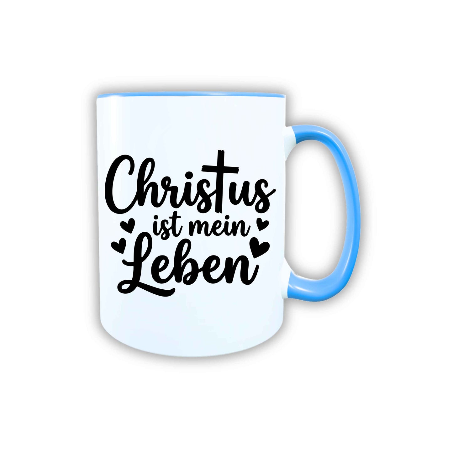 Keramik Tasse Jesus ist mein Leben – Christliche Accessoires | Geschenkidee für Christen Kommunion_0014TG