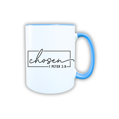 Keramik Tasse Jesus Chosen – Christliche Accessoires | Geschenkidee für Christen Kommunion_0005TG