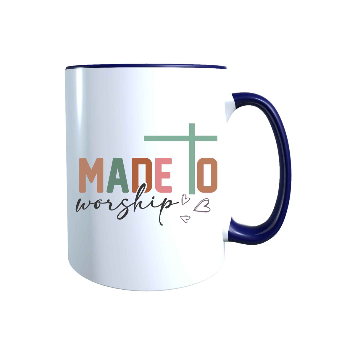 Keramik Tasse Made to Worship Jesus – Christliche Accessoires | Geschenkidee für Christen Kommunion_0020TG