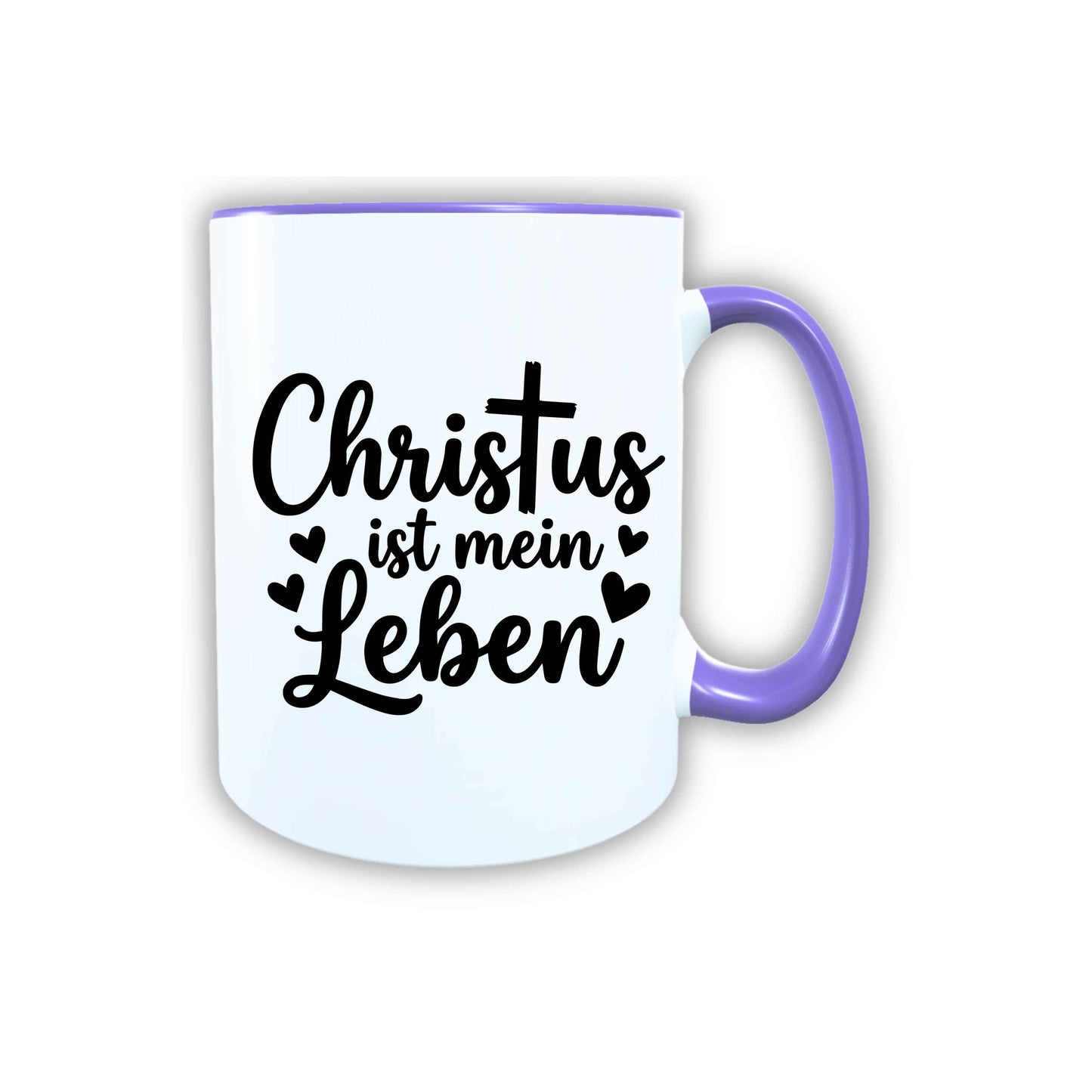 Keramik Tasse Jesus ist mein Leben – Christliche Accessoires | Geschenkidee für Christen Kommunion_0014TG