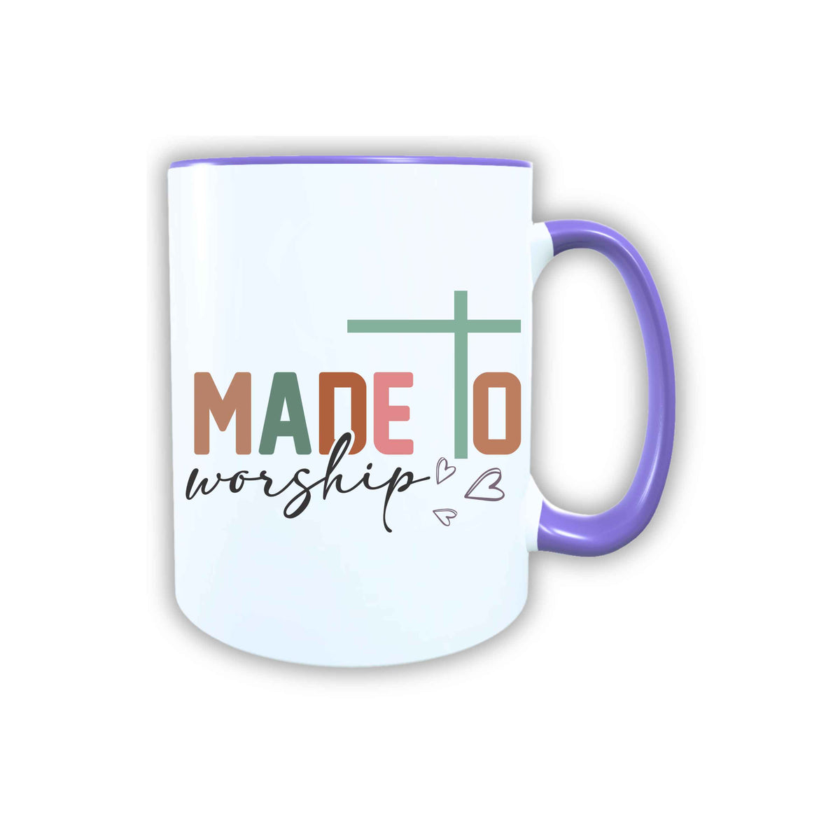 Keramik Tasse Made to Worship Jesus – Christliche Accessoires | Geschenkidee für Christen Kommunion_0020TG
