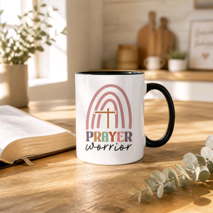 Keramik Tasse Prayer Warrior Jesus – Christliche Accessoires | Geschenkidee für Christen Kommunion_0019TG