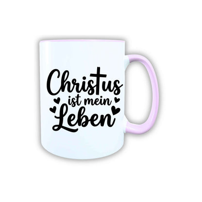 Keramik Tasse Jesus ist mein Leben – Christliche Accessoires | Geschenkidee für Christen Kommunion_0014TG