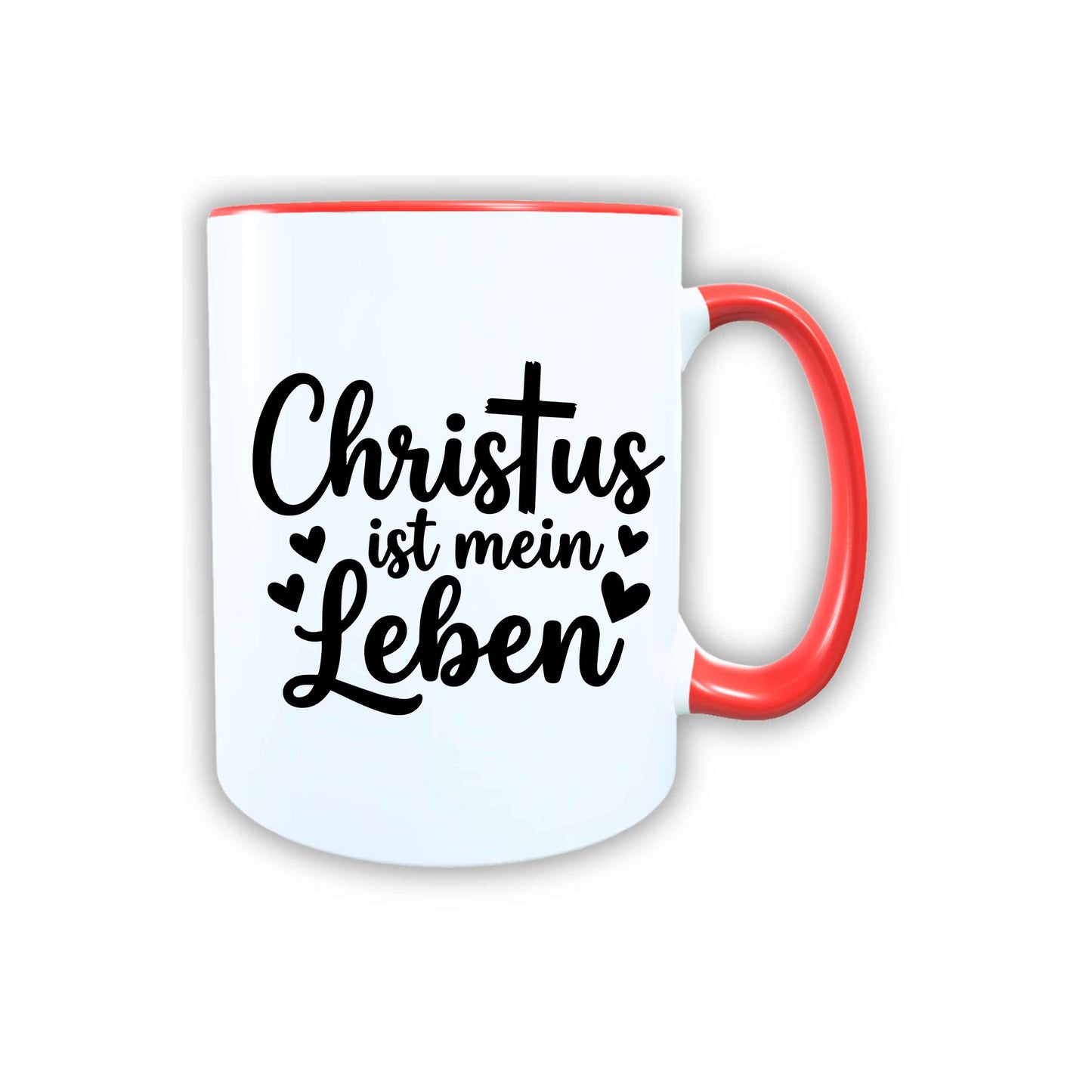 Keramik Tasse Jesus ist mein Leben – Christliche Accessoires | Geschenkidee für Christen Kommunion_0014TG