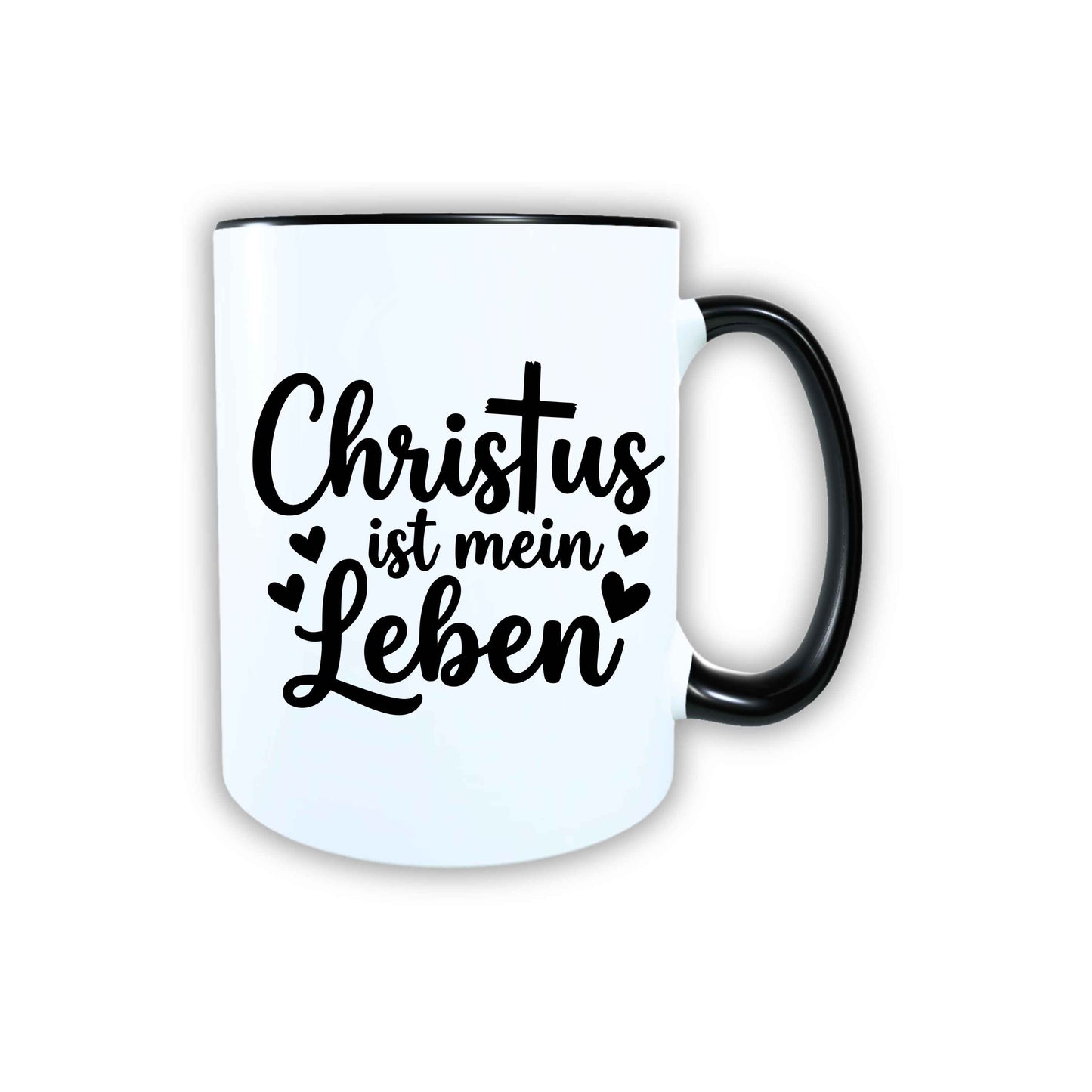 Keramik Tasse Jesus ist mein Leben – Christliche Accessoires | Geschenkidee für Christen Kommunion_0014TG