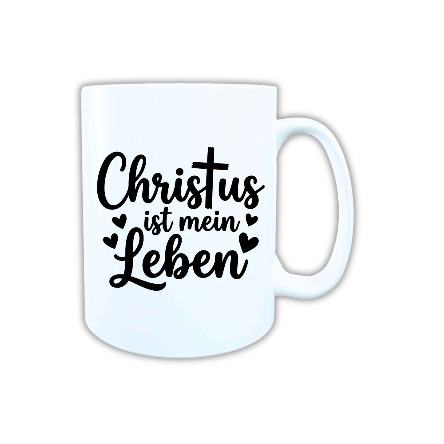 Keramik Tasse Jesus ist mein Leben – Christliche Accessoires | Geschenkidee für Christen Kommunion_0014TG