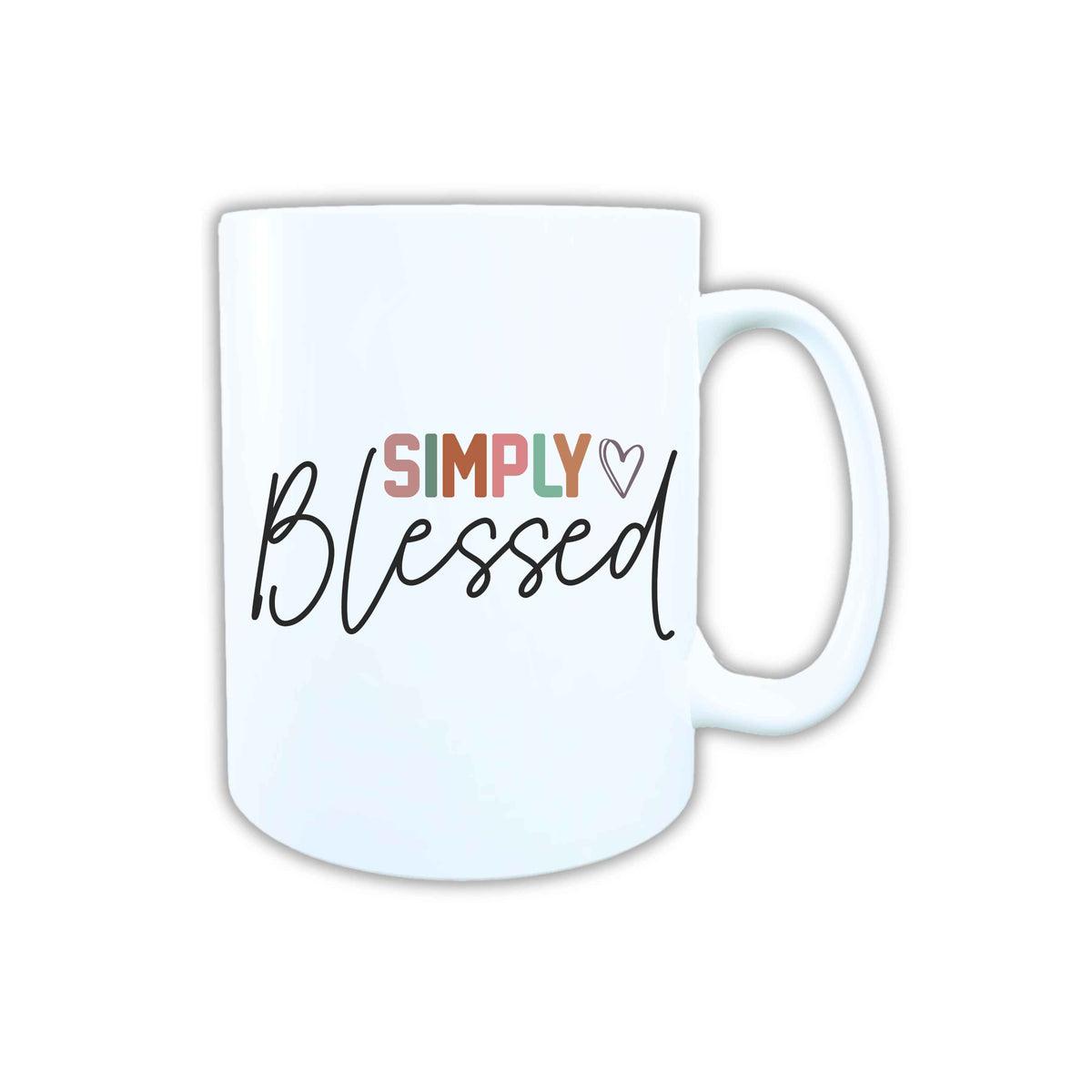 Keramik Tasse Jesus Blessed Gesegnet – Christliche Accessoires | Geschenkidee für Christen Kommunion_0018TG