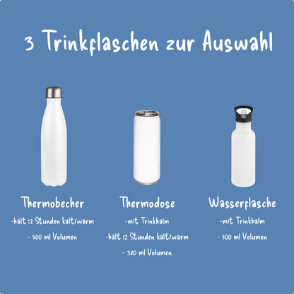 Personalisierte Brotzeitbox mit Trinkflasche mit Namen Autos Einschulung_0009G