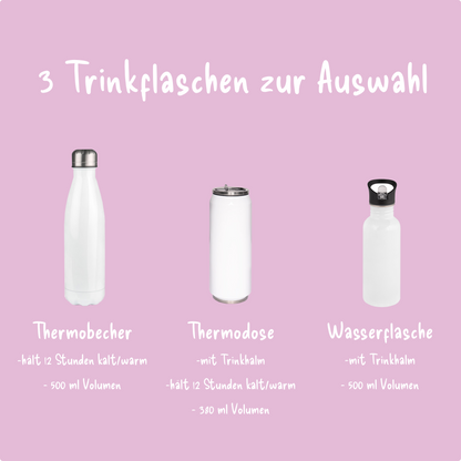 Personalisierte Brotzeitbox mit Trinkflasche mit Namen Prinzessin Einschulung_0014G