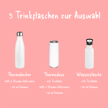 Personalisierte Brotzeitbox mit Trinkflasche mit Namen Einschulung_0010G