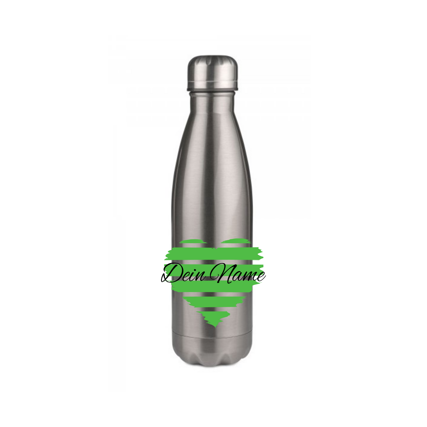 Personalisierte Trinkflasche mit Namen Thermobecher Geburtstag Herz_0009E