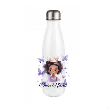 Personalisierte Trinkflasche mit Namen Thermobecher Geburtstag Prinzessin_0020E