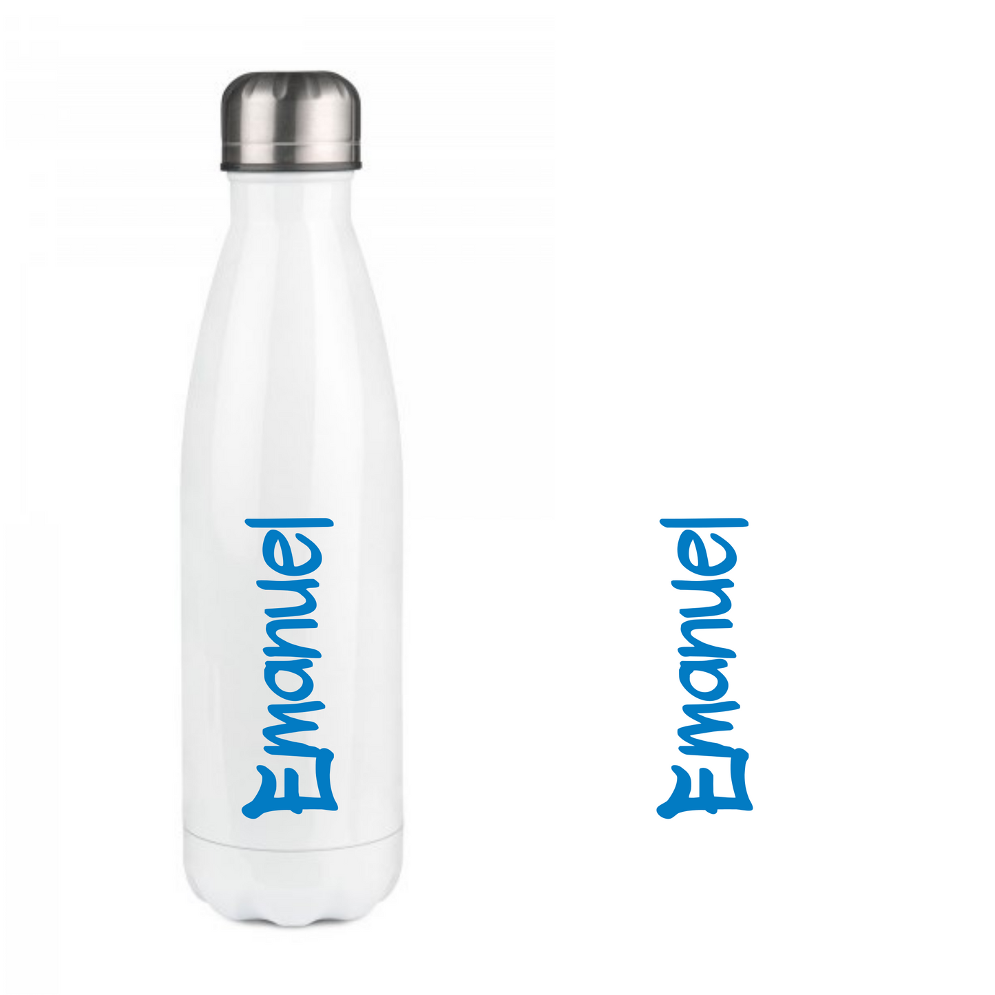 Personalisierte Trinkflasche mit Namen Wasserflasche Thermobecher_012E