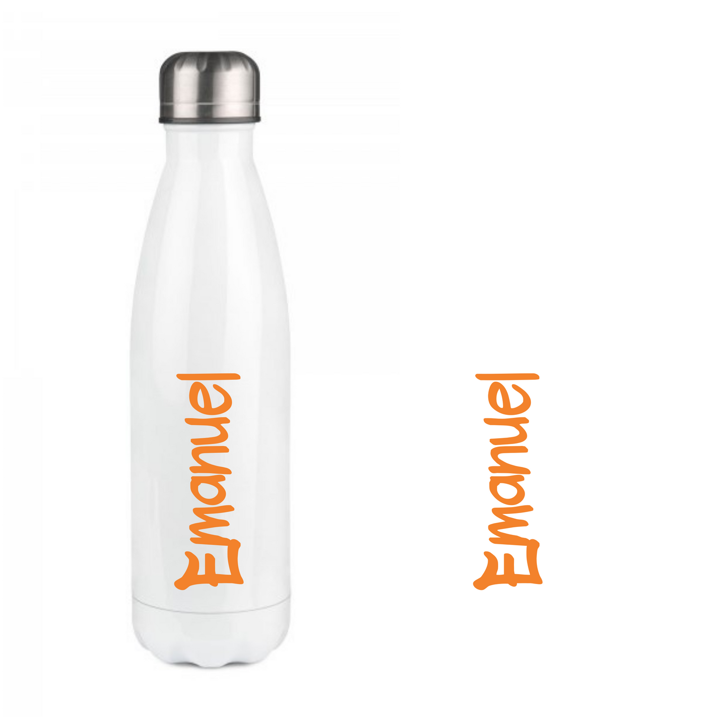 Personalisierte Trinkflasche mit Namen Wasserflasche Thermobecher_012E