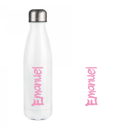 Personalisierte Trinkflasche mit Namen Wasserflasche Thermobecher_012E