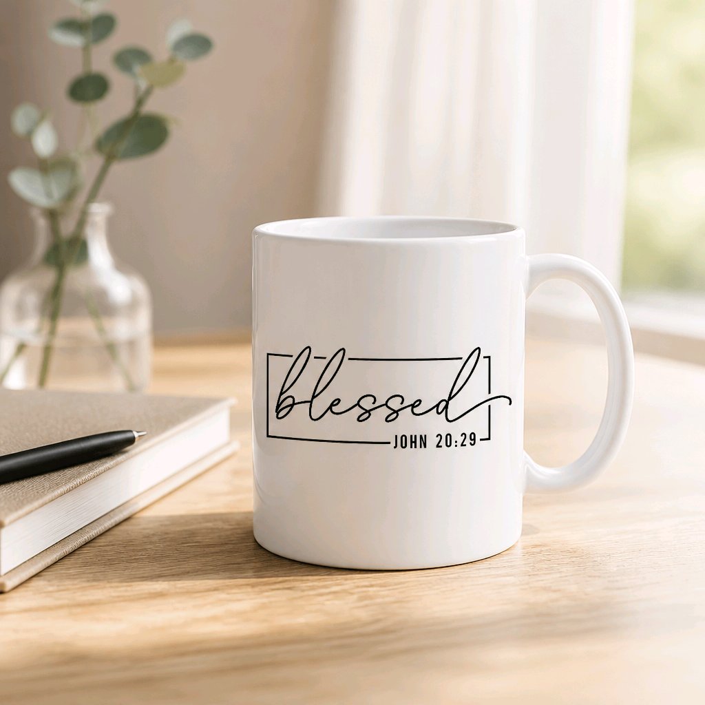 Keramik Tasse Jesus Blessed – Christliche Accessoires | Geschenkidee für Christen Kommunion_0004TG - Herz Jesu