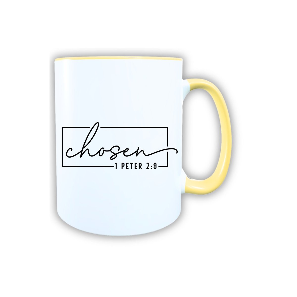 Keramik Tasse Jesus Chosen – Christliche Accessoires | Geschenkidee für Christen Kommunion_0005TG - Herz Jesu