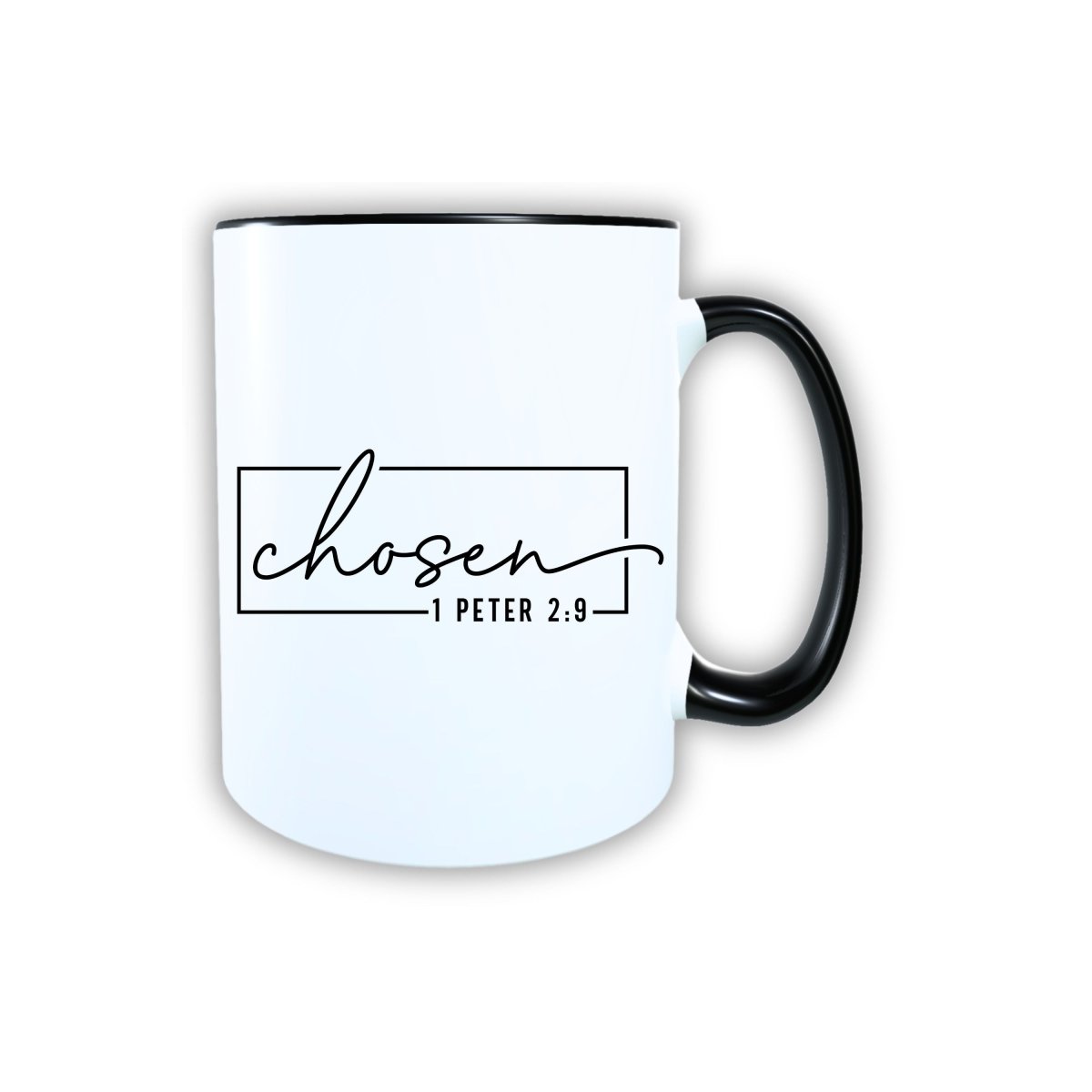 Keramik Tasse Jesus Chosen – Christliche Accessoires | Geschenkidee für Christen Kommunion_0005TG - Herz Jesu