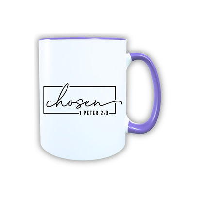 Keramik Tasse Jesus Chosen – Christliche Accessoires | Geschenkidee für Christen Kommunion_0005TG - Herz Jesu