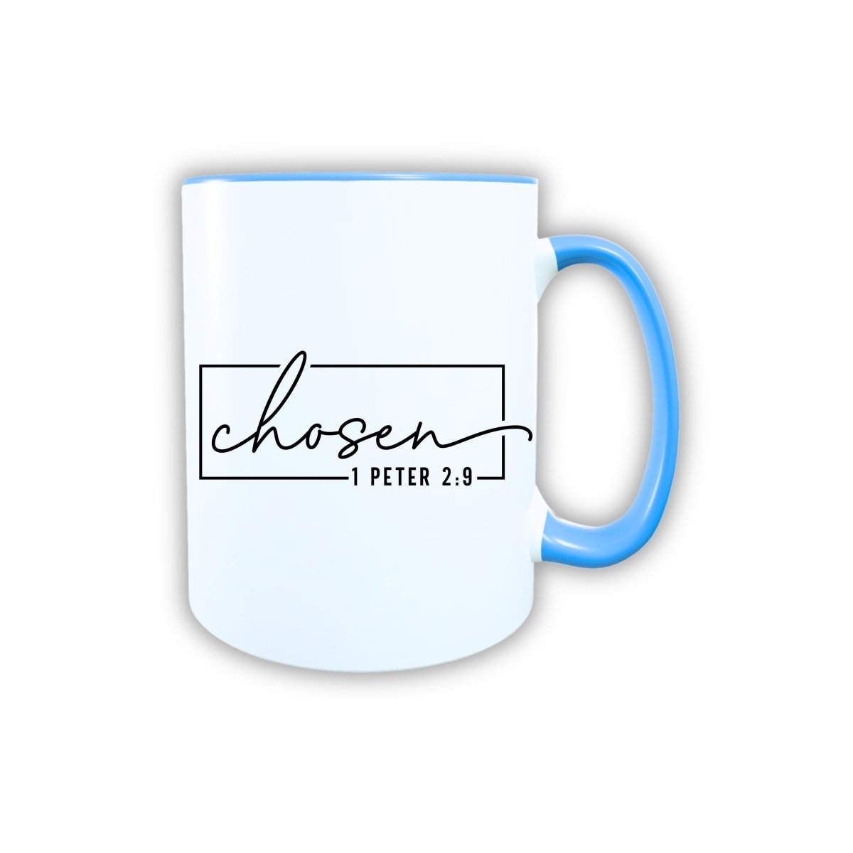 Keramik Tasse Jesus Chosen – Christliche Accessoires | Geschenkidee für Christen Kommunion_0005TG - Herz Jesu