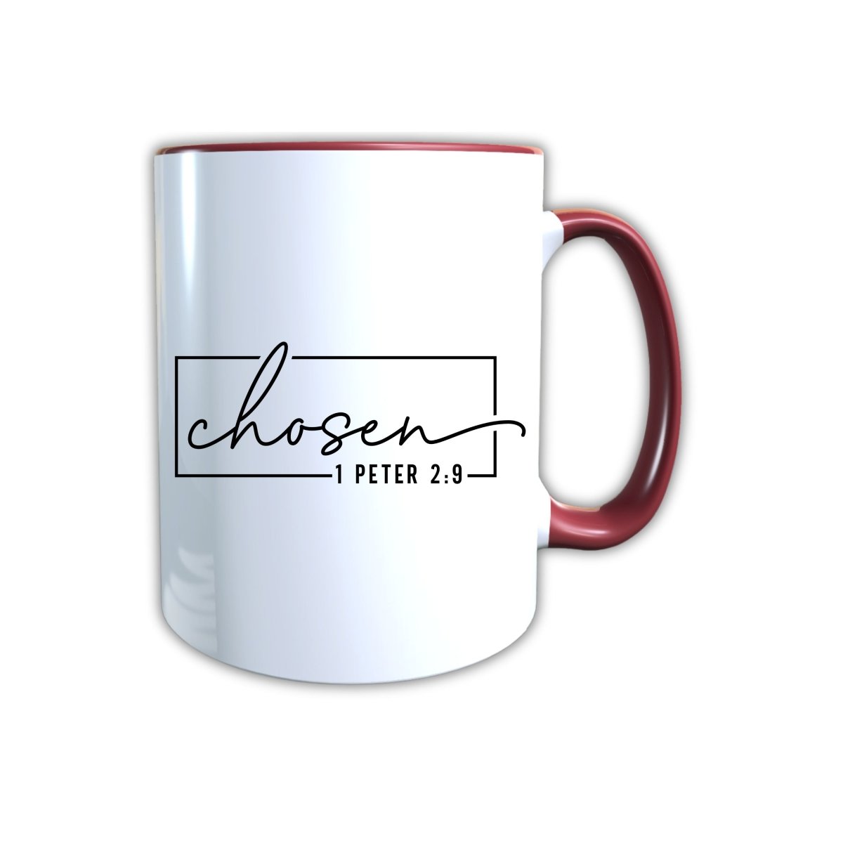 Keramik Tasse Jesus Chosen – Christliche Accessoires | Geschenkidee für Christen Kommunion_0005TG - Herz Jesu