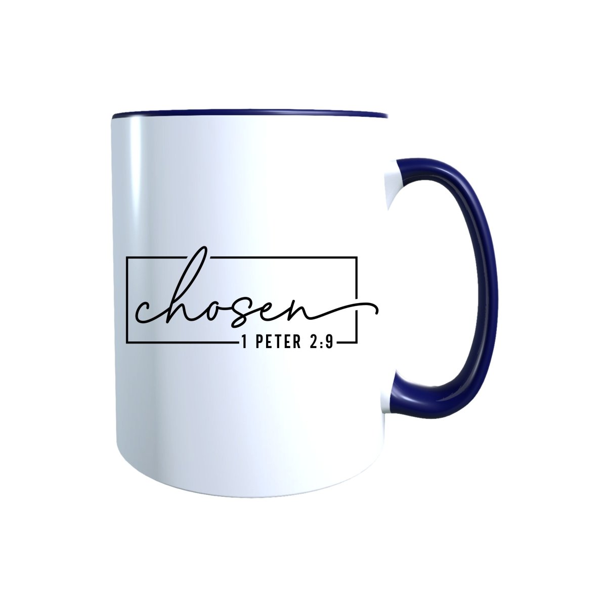 Keramik Tasse Jesus Chosen – Christliche Accessoires | Geschenkidee für Christen Kommunion_0005TG - Herz Jesu