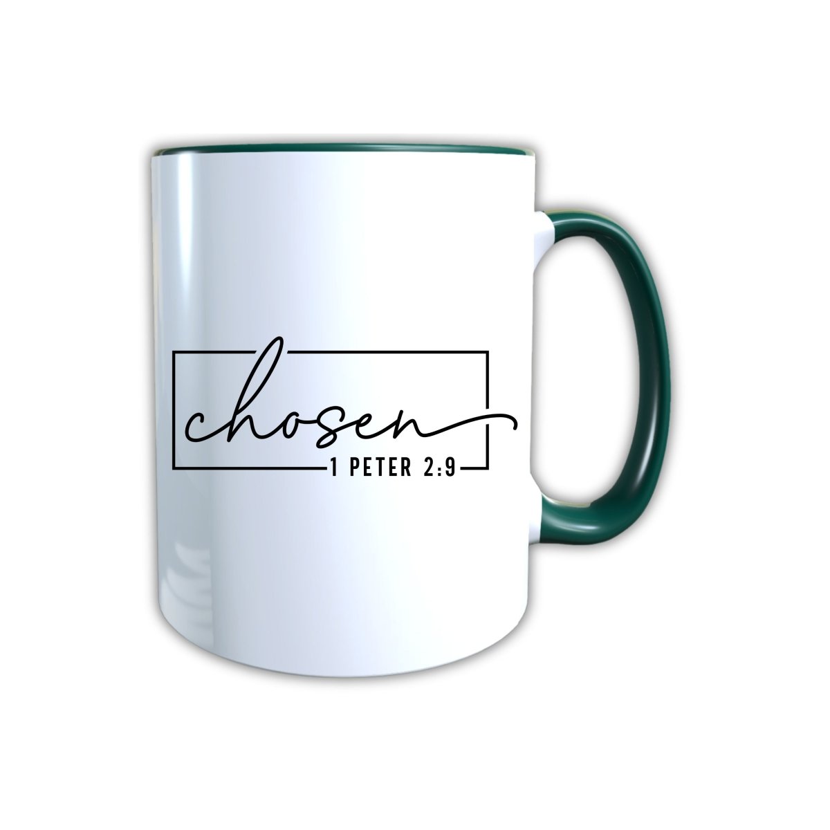 Keramik Tasse Jesus Chosen – Christliche Accessoires | Geschenkidee für Christen Kommunion_0005TG - Herz Jesu