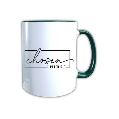 Keramik Tasse Jesus Chosen – Christliche Accessoires | Geschenkidee für Christen Kommunion_0005TG - Herz Jesu