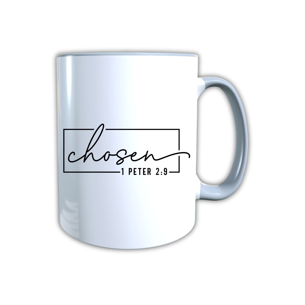 Keramik Tasse Jesus Chosen – Christliche Accessoires | Geschenkidee für Christen Kommunion_0005TG - Herz Jesu