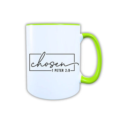 Keramik Tasse Jesus Chosen – Christliche Accessoires | Geschenkidee für Christen Kommunion_0005TG - Herz Jesu