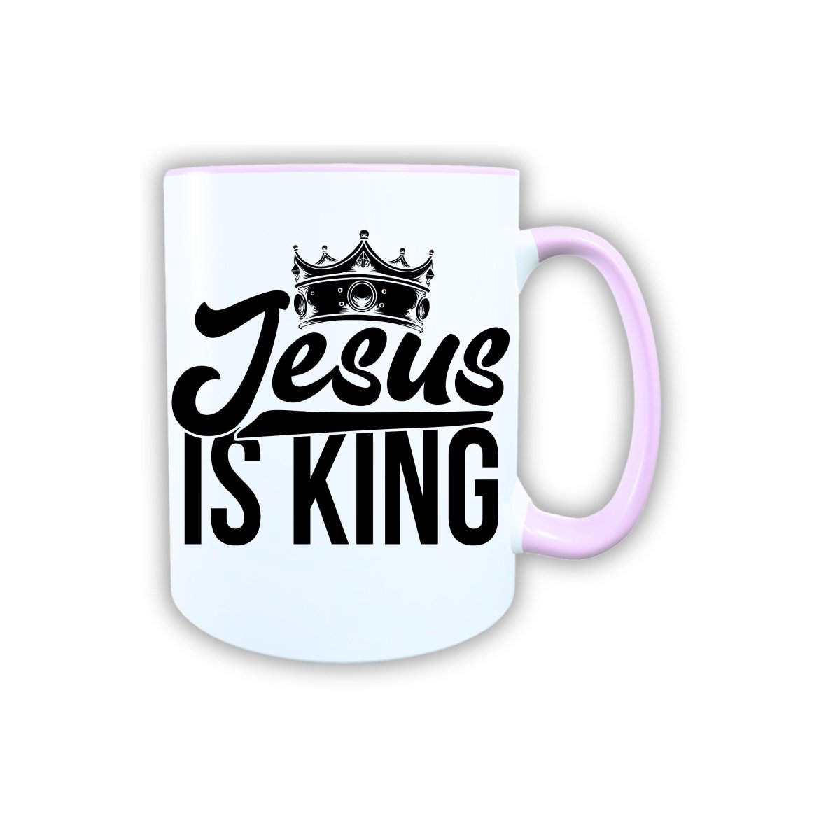 Keramik Tasse Jesus ist King – Christliche Accessoires | Geschenkidee für Christen Kommunion_0002TG - Herz Jesu