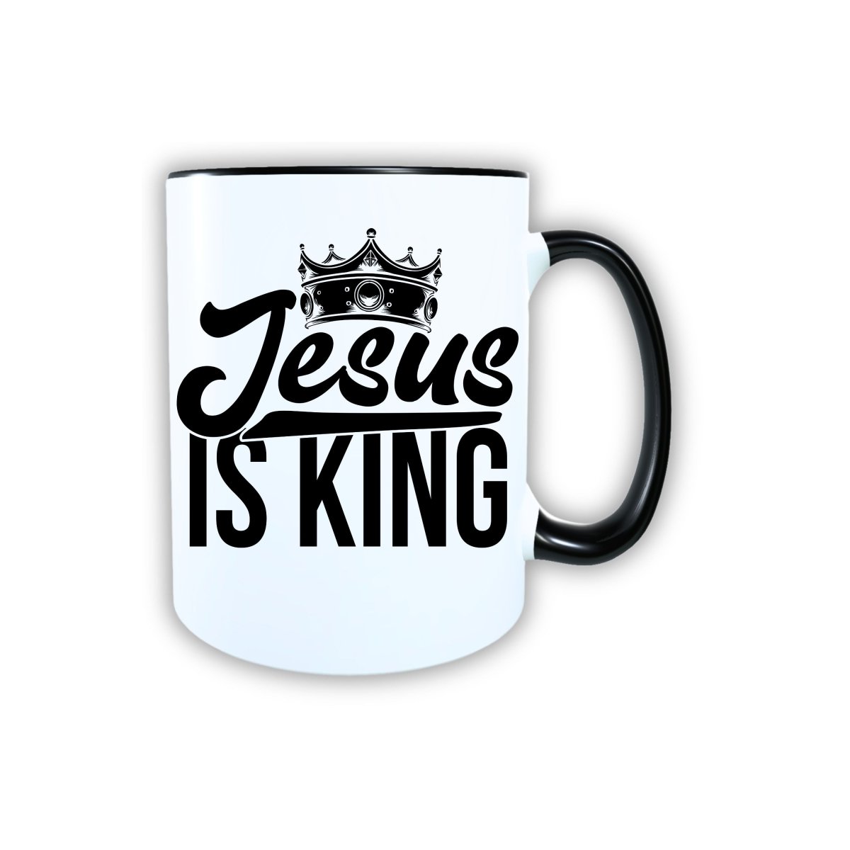 Keramik Tasse Jesus ist King – Christliche Accessoires | Geschenkidee für Christen Kommunion_0002TG - Herz Jesu