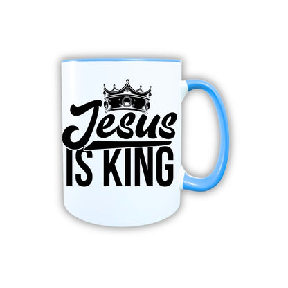 Keramik Tasse Jesus ist King – Christliche Accessoires | Geschenkidee für Christen Kommunion_0002TG - Herz Jesu