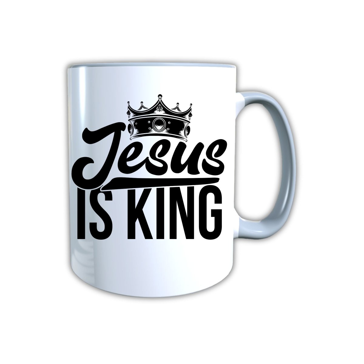 Keramik Tasse Jesus ist King – Christliche Accessoires | Geschenkidee für Christen Kommunion_0002TG - Herz Jesu