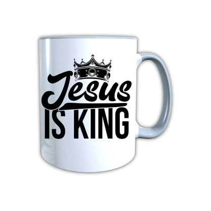 Keramik Tasse Jesus ist King – Christliche Accessoires | Geschenkidee für Christen Kommunion_0002TG - Herz Jesu