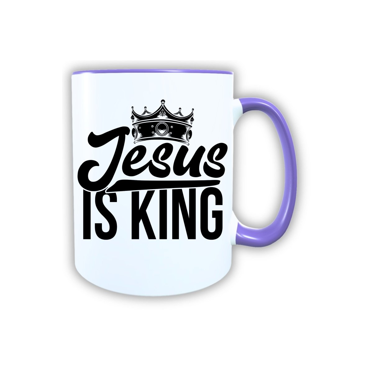 Keramik Tasse Jesus ist King – Christliche Accessoires | Geschenkidee für Christen Kommunion_0002TG - Herz Jesu