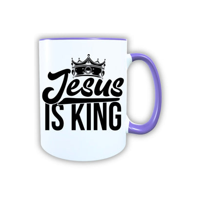 Keramik Tasse Jesus ist King – Christliche Accessoires | Geschenkidee für Christen Kommunion_0002TG - Herz Jesu
