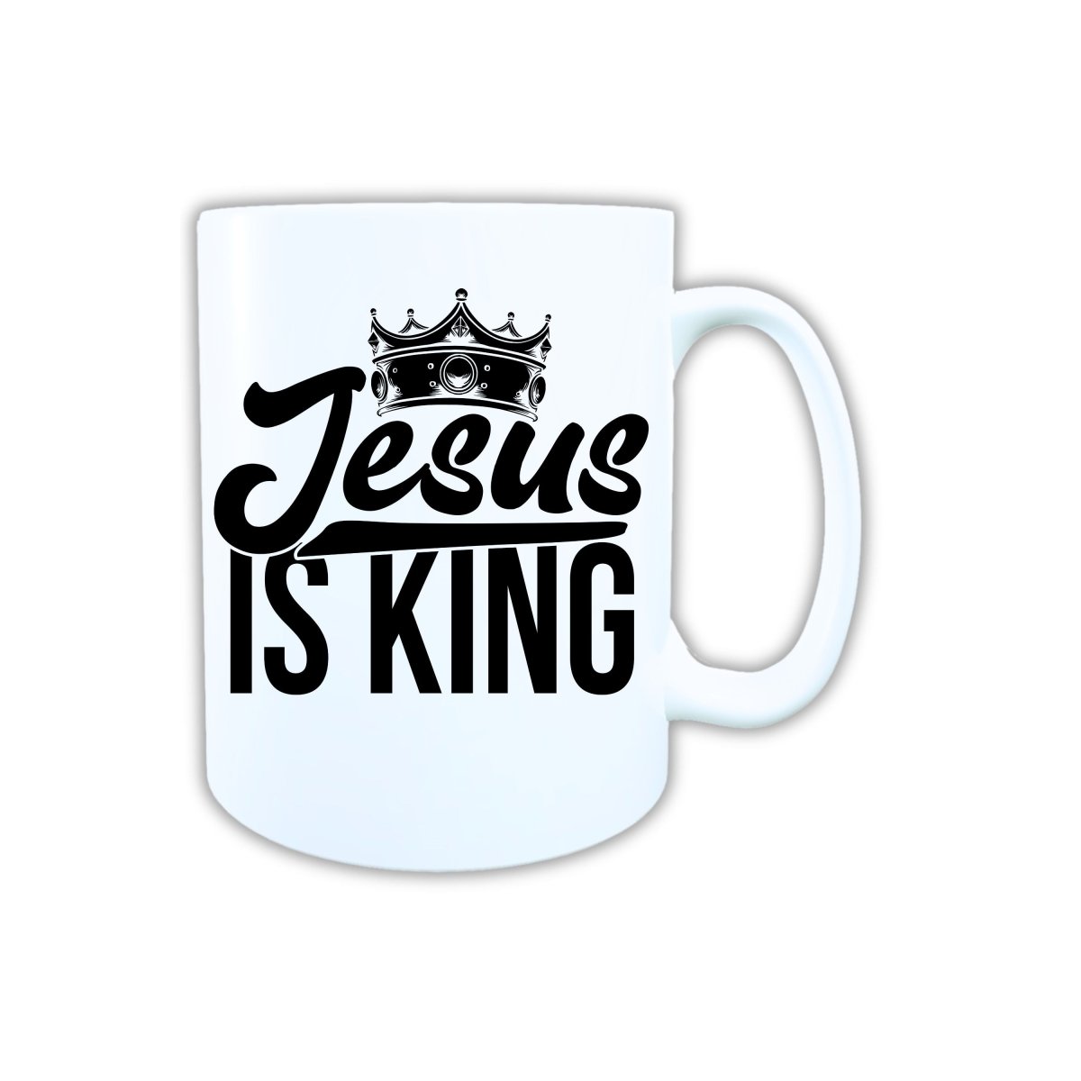 Keramik Tasse Jesus ist King – Christliche Accessoires | Geschenkidee für Christen Kommunion_0002TG - Herz Jesu
