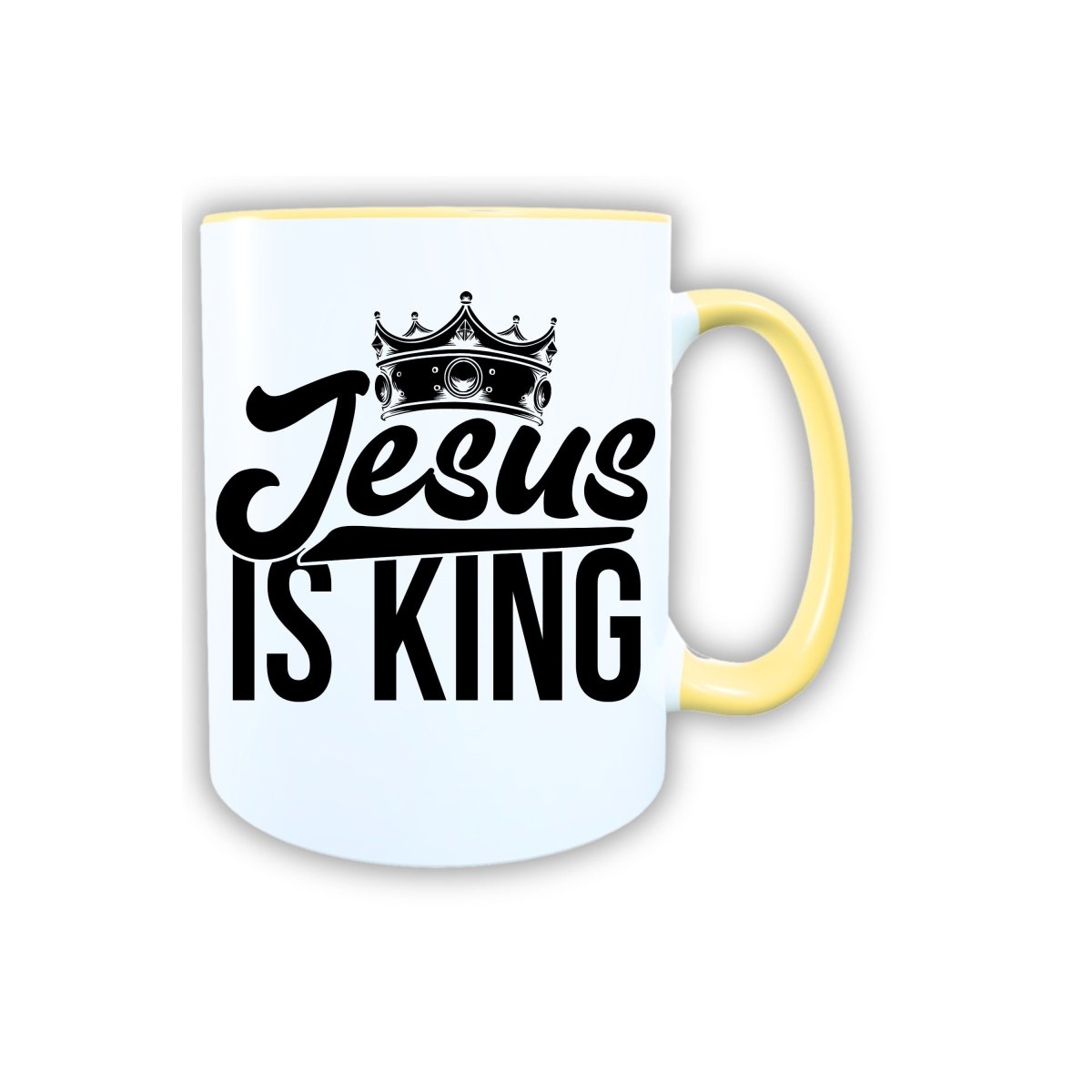 Keramik Tasse Jesus ist King – Christliche Accessoires | Geschenkidee für Christen Kommunion_0002TG - Herz Jesu