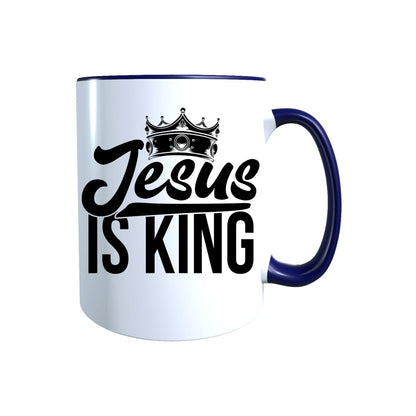 Keramik Tasse Jesus ist King – Christliche Accessoires | Geschenkidee für Christen Kommunion_0002TG - Herz Jesu