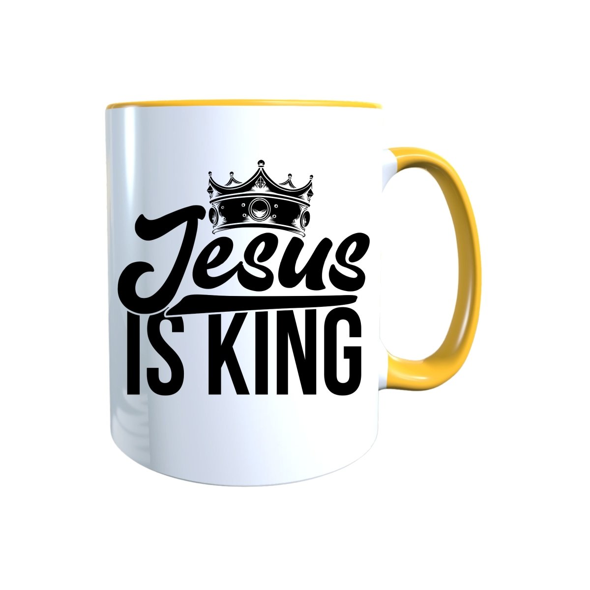 Keramik Tasse Jesus ist King – Christliche Accessoires | Geschenkidee für Christen Kommunion_0002TG - Herz Jesu