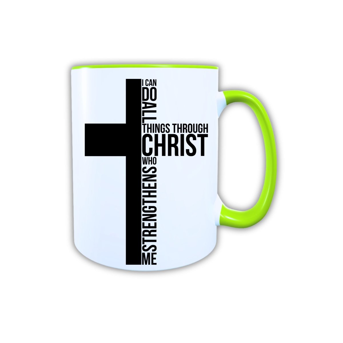 Keramik Tasse Jesus Kreuz – Christliche Accessoires | Geschenkidee für Christen Kommunion_0003TG - Herz Jesu