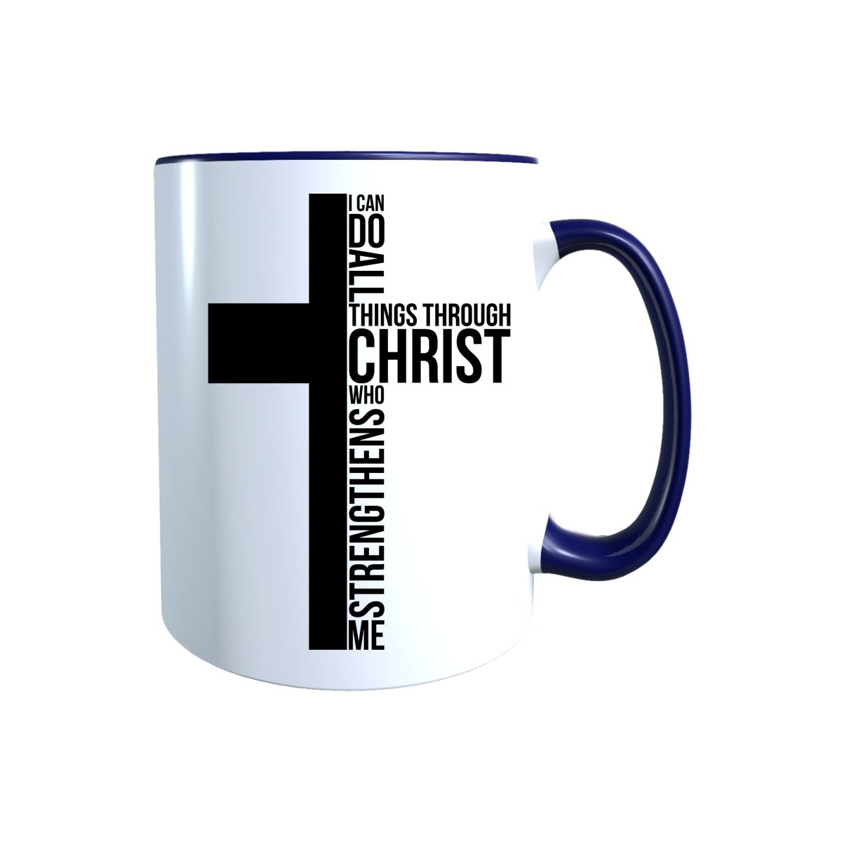 Keramik Tasse Jesus Kreuz – Christliche Accessoires | Geschenkidee für Christen Kommunion_0003TG - Herz Jesu