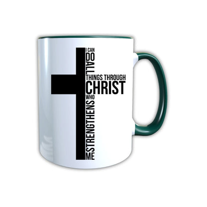 Keramik Tasse Jesus Kreuz – Christliche Accessoires | Geschenkidee für Christen Kommunion_0003TG - Herz Jesu