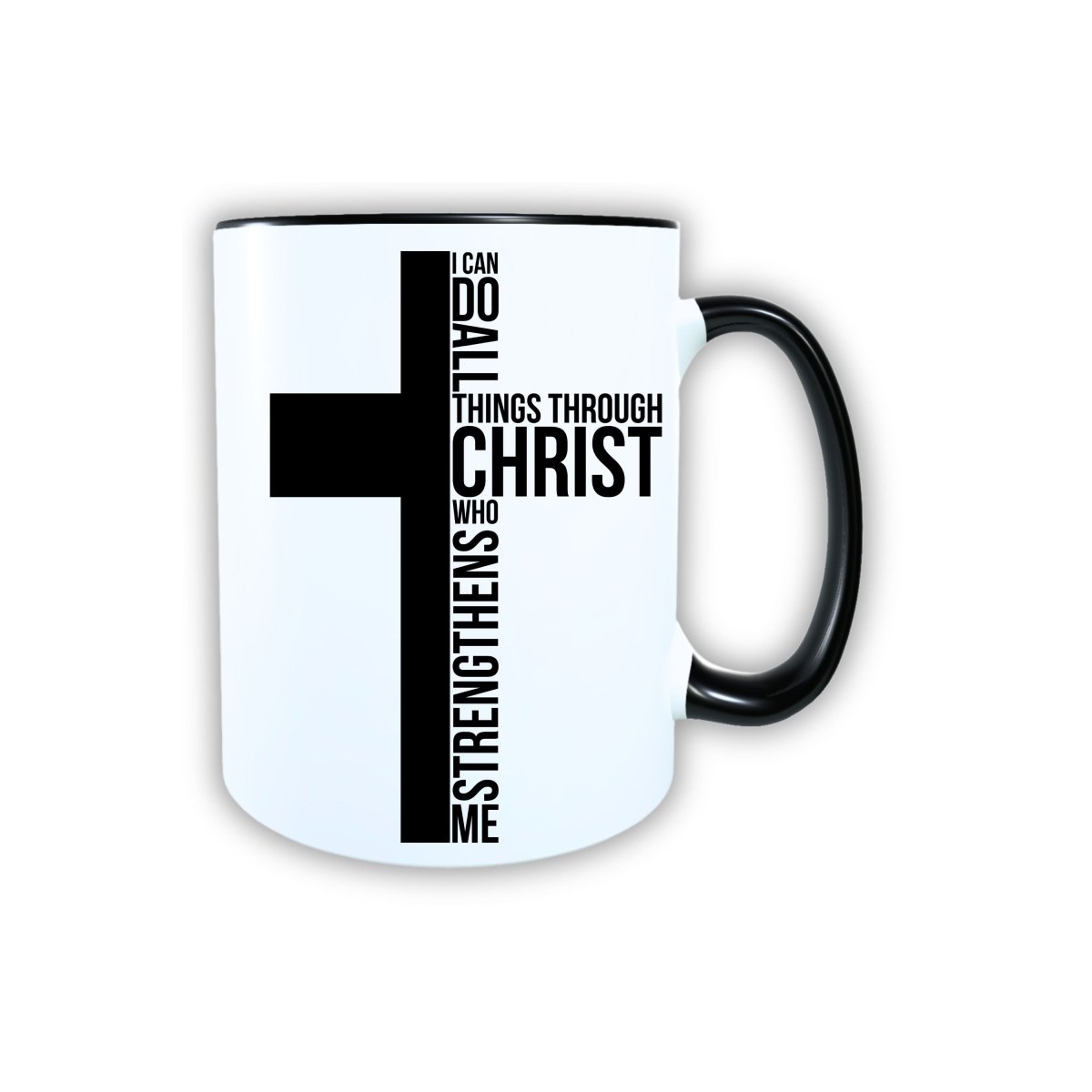 Keramik Tasse Jesus Kreuz – Christliche Accessoires | Geschenkidee für Christen Kommunion_0003TG - Herz Jesu
