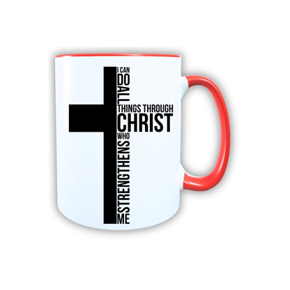 Keramik Tasse Jesus Kreuz – Christliche Accessoires | Geschenkidee für Christen Kommunion_0003TG - Herz Jesu